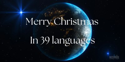 Merry Christmas in Many Languages